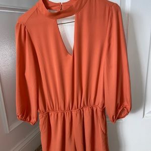 Orange romper